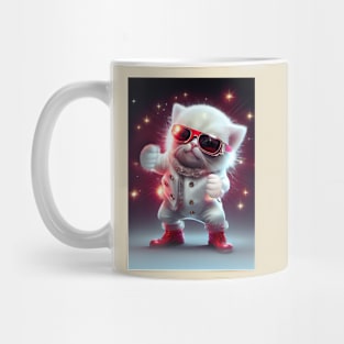 Cute Cosmic Cat - Anime Art design Mug